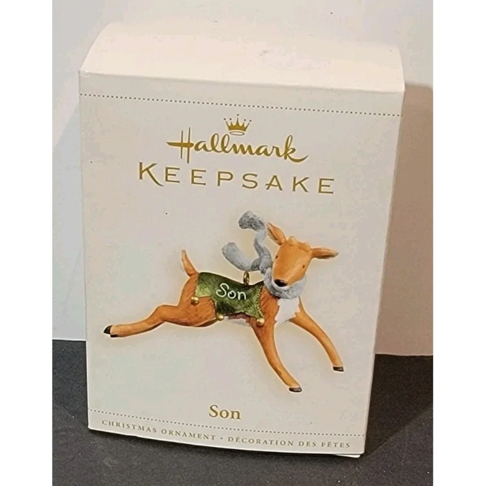 Vintage 2006 Hallmark Reindeer‎ Ornament 